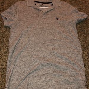 American eagle short sleeve dress shirt shirt